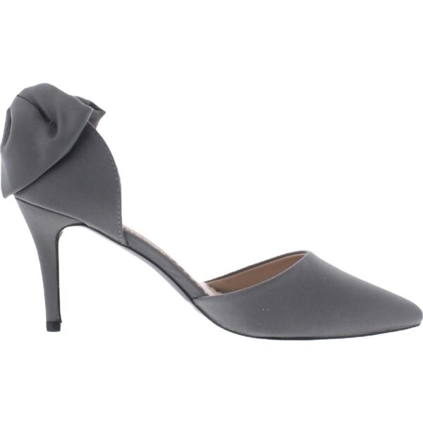 Journee Collection Womens Tanzi Satin Pointed Toe D'Orsay Heels Shoes BHFO 1421