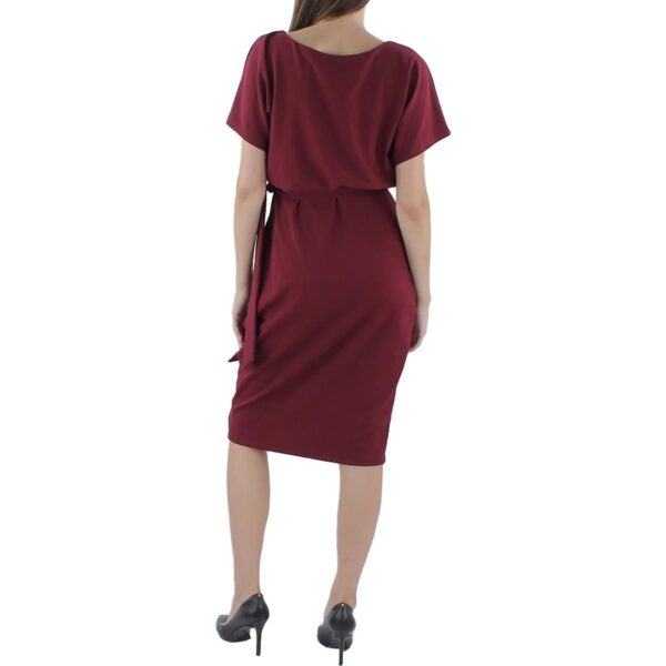 Kensie Womens Blouson Split Evening Wrap Dress BHFO 8530