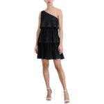 Laundry by Shelli Segal Womens Black Mini Cocktail And Party Dress 2 BHFO 0263