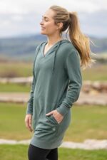 Legendary Whitetails Women's Legendary Outdoors Long Sleeve Hooded Knit Sweatshirt Dress