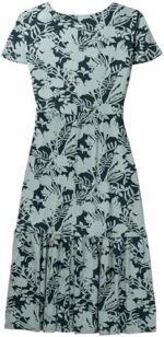 Legendary Whitetails Women's Printed Knit Midi Short Sleeve Dress