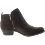 Lucky Brand Womens Basel Brown Ankle Boots Shoes 6 Wide (C,D,W) BHFO 9488