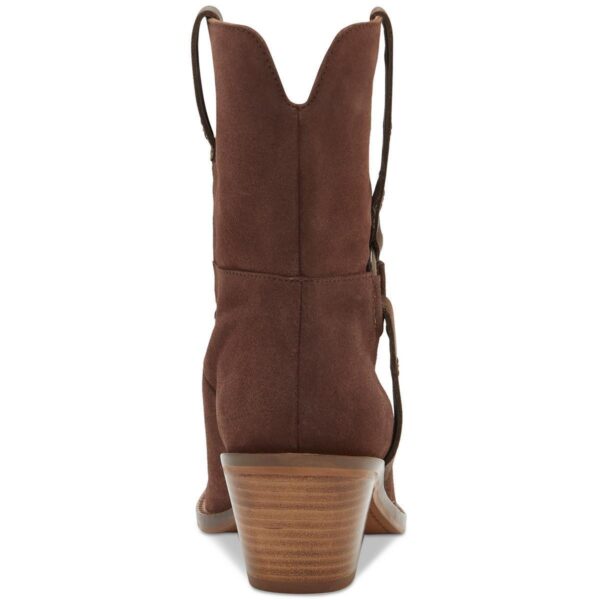 Lucky Brand Womens Kamaree Suede Pull On Ankle Boots Shoes BHFO 8830