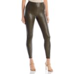 Lysse Womens Faux Leather High Waist Breathable Base Leggings BHFO 6664