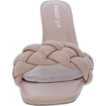 Madden Girl Womens Gracy Braided Padded Insole Slide Sandals Shoes BHFO 0765