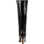 Marc Fisher Womens Vedanty Black Knee-High Boots Shoes 6 Medium (B,M) BHFO 4591