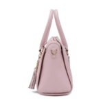 MKF Collection Valeria Satchel Handbag with Keyring by Mia K.