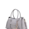 MKF Collection Valeria Satchel Handbag with Keyring by Mia K.