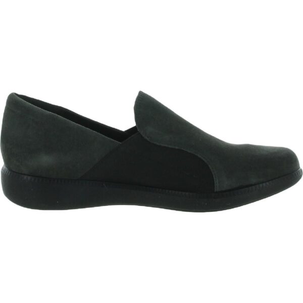 Munro Womens Clay Gray Suede Slip On Loafers Shoes 6 Medium (B,M) BHFO 4011