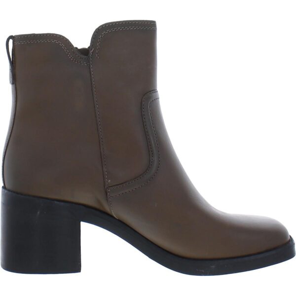 Naturalizer Womens Emmy Brown Leather Ankle Boots Shoes 8 Medium (B,M) BHFO 6997