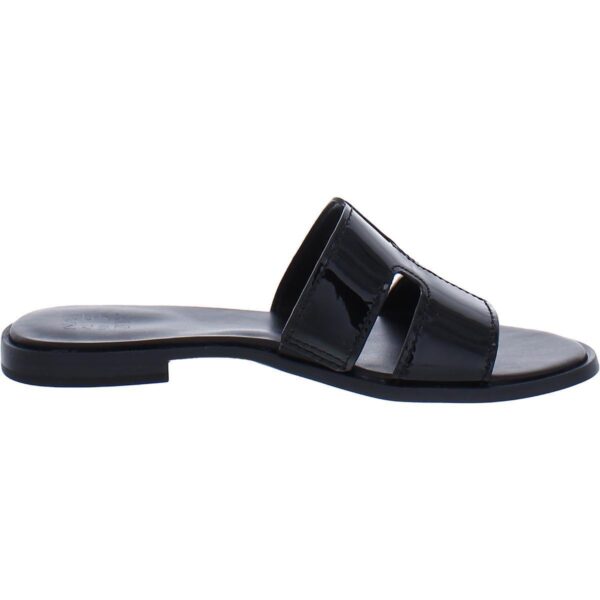 Naturalizer Womens Fame Black Slide Sandals Shoes 10 Medium (B,M) BHFO 1623