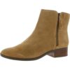 Naturalizer Womens Robyn Tan Suede Ankle Boots Shoes 9 Wide (C,D,W) BHFO 7424