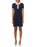 Nautica Women's Woven Collar Polo Short Sleeve Dress