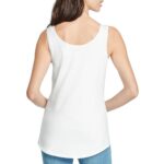 Nic + Zoe Womens White Tank Comfort Sleeveless Shell Top L BHFO 1754