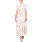 Rachel Rachel Roy Womens Ivory Floral Pocket Long Maxi Dress XS BHFO 6898