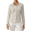 Sanctuary Womens Sequined Collared Blouse Button-Down Top Shirt BHFO 8489