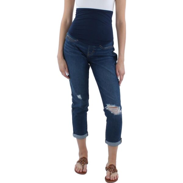 Signature by Levi Strauss & Co. Womens Blue Denim Boyfriend Jeans XL BHFO 3046