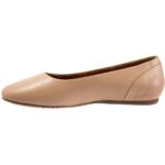 SoftWalk Womens Shiraz Beige Ballet Flats 8.5 Extra Wide (E+, WW) BHFO 2952