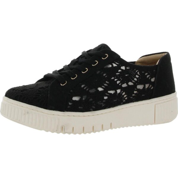 SOUL Naturalizer Womens Topaz Black Fashion Sneakers 11 Medium (B,M) BHFO 1700