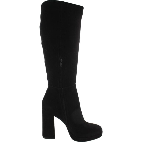 Steve Madden Womens Marcello Suede Tall Block Heel Knee-High Boots BHFO 8087