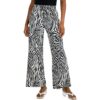 Studio by JPR Womens Black Paisley Polyester Wide Leg Pants M BHFO 0427