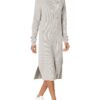 The Drop Women's Claudia Cuddle Hoodie Midi Dress