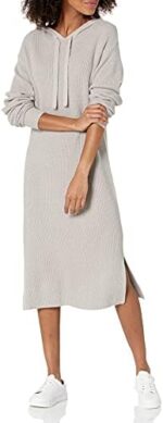 The Drop Women's Claudia Cuddle Hoodie Midi Dress