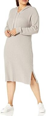 The Drop Women's Claudia Cuddle Hoodie Midi Dress