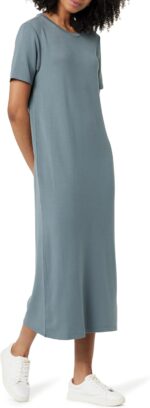 The Drop Women's Cora T-Shirt Midi Dress