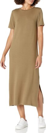 The Drop Women's Cora T-Shirt Midi Dress