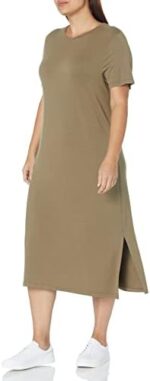 The Drop Women's Cora T-Shirt Midi Dress