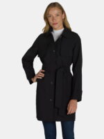 Time and Tru Women's and Women's Plus Trench Coat, Sizes XS-3X