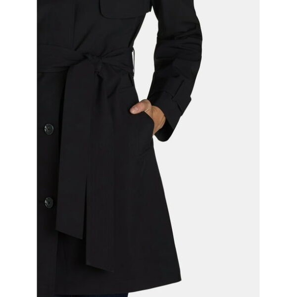 Time and Tru Women's and Women's Plus Trench Coat, Sizes XS-3X