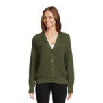 Time and Tru Women's Boyfriend Cardigan, Sizes XS-XXXL