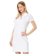 Tommy Hilfiger Women's Short Sleeve Collared Polo Dress