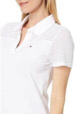 Tommy Hilfiger Women's Short Sleeve Collared Polo Dress