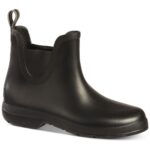 Totes Womens Black Waterproof Rain Boots 8 Medium (B,M) BHFO 2204