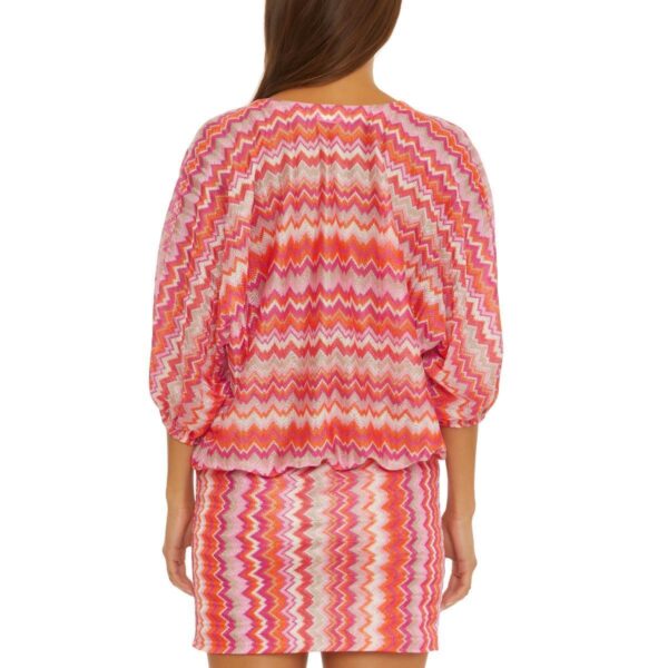 Trina Turk Womens Pink Dress Summer Crochet Cover-Up S/M BHFO 7085