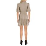 Walter Baker Womens Tyanna Tan Collar Mini Daytime Shirtdress XS BHFO 2628