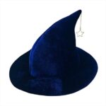 WIQUOKETT Halloween Costumes Woman 2024 Star Pendant Witch Hat Makeup Stage Party Dress up Party Performance Hat Halloween Costumes Woman 2024