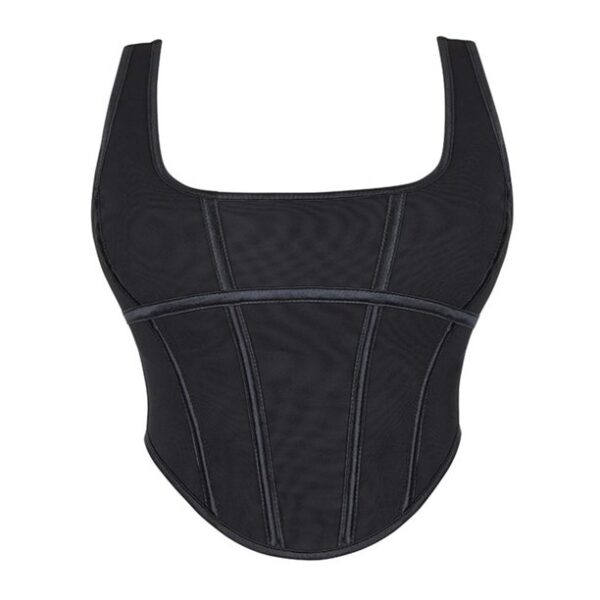 wo-fusoul Corset Tops for Women, Corset Belt, Women's Back Lace Up Corset Vintage Lace Camisole Waist Cincher Vest Red M