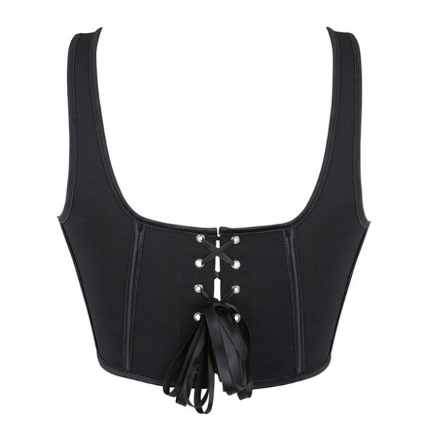 wo-fusoul Corset Tops for Women, Corset Belt, Women's Back Lace Up Corset Vintage Lace Camisole Waist Cincher Vest Red M