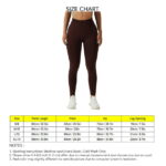 Yoga Long Leggings Seamless Tight Stretch Elastic Hip Fitness Pants for Women Running Sport Dark Brown M