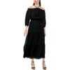 1.State Womens Black Crepe Cut-Out Full-Length Maxi Dress XS BHFO 3700