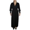 24seven Comfort Apparel Womens Surplice Long Casual Maxi Dress BHFO 9397