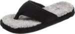 Acorn Women's Spa Thong Slippers with Cloud Contour Comfort - Arch Support and Plush Fluffy Terry Lining, Perfect for Beach, Camping, Poolside, or Bathroom Wear