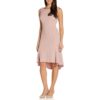 Adrianna Papell Womens Pink Metallic Knee Length Fit & Flare Dress 4 BHFO 2627