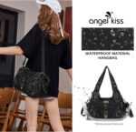 Angelkiss Hobo Purses and handbags for Women Satchel Handbag Women Purses Large Daily Shoulder Bags