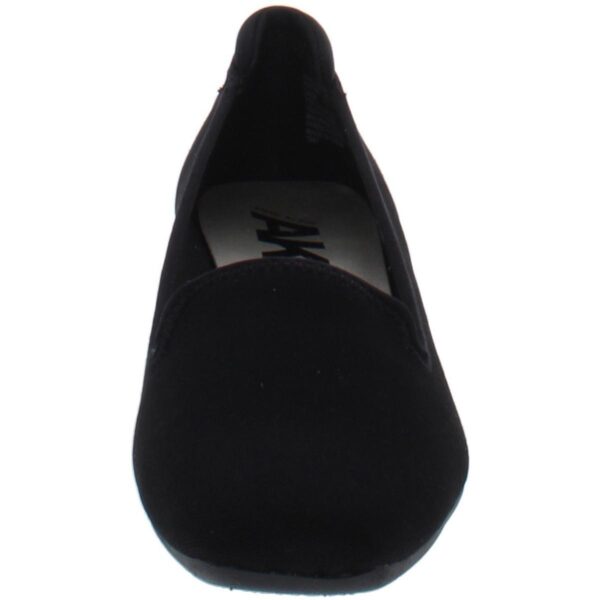 Anne Klein Womens AK Winnefred Black Wedge Heels 9.5 Medium (B,M) BHFO 8896