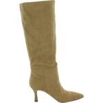 Anne Klein Womens Rizzo Tan Knee-High Boots Shoes 8.5 Medium (B,M) BHFO 8428